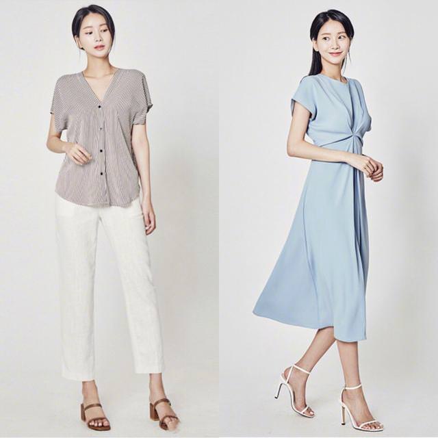 上班穿着的照片