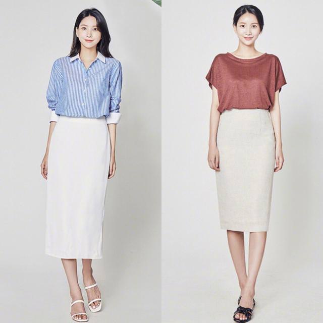 上班穿着的照片